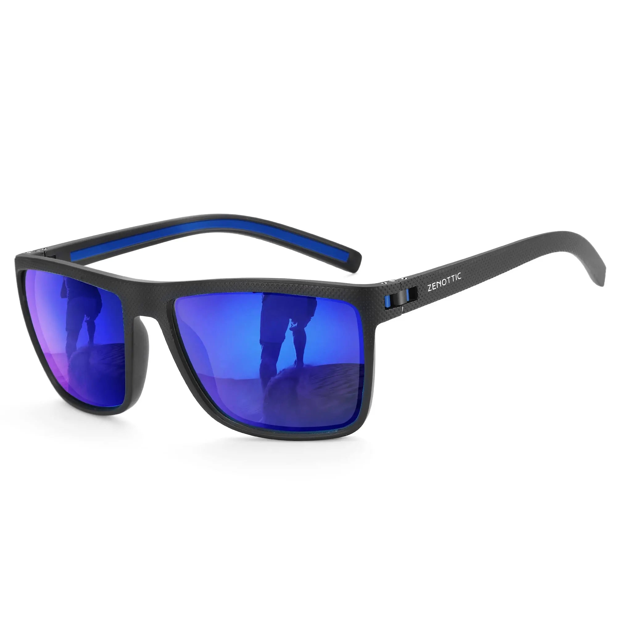 ZENOTTIC Polarized Sunglasses – TR90 Frame, UV400, Square, Unisex
