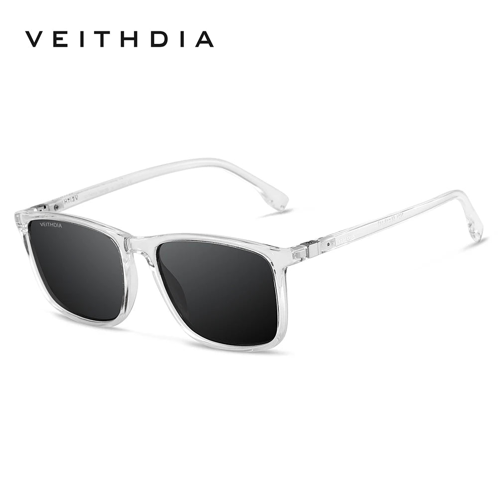 VEITHDIA Unisex Retro Sunglasses – Polarized, UV400, TR90, Vintage