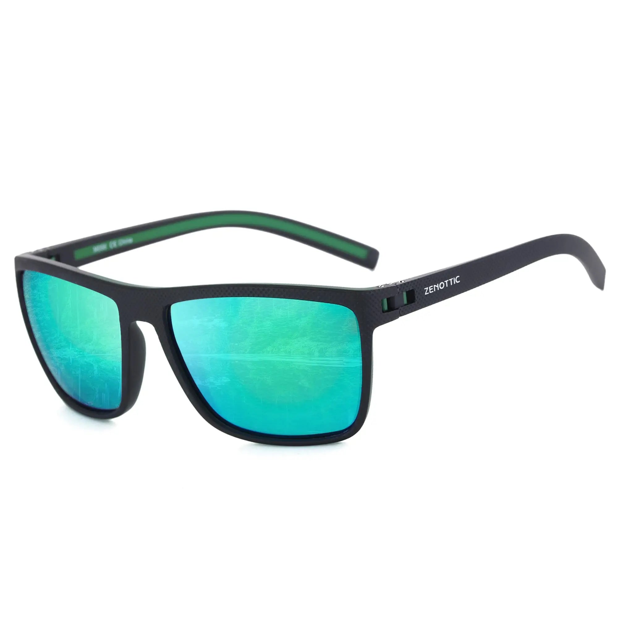 ZENOTTIC Polarized Sunglasses – TR90 Frame, UV400, Square, Unisex