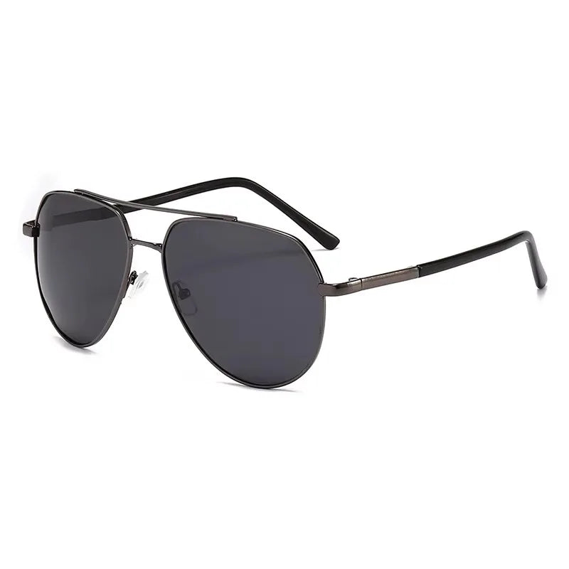 Unisex Aviator Polarized Sunglasses – Retro, Night Vision, Driving, Fishing