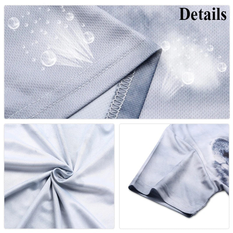 Men’s Summer Polo Shirt – Short Sleeve, Logo Print, Casual Golf Wear