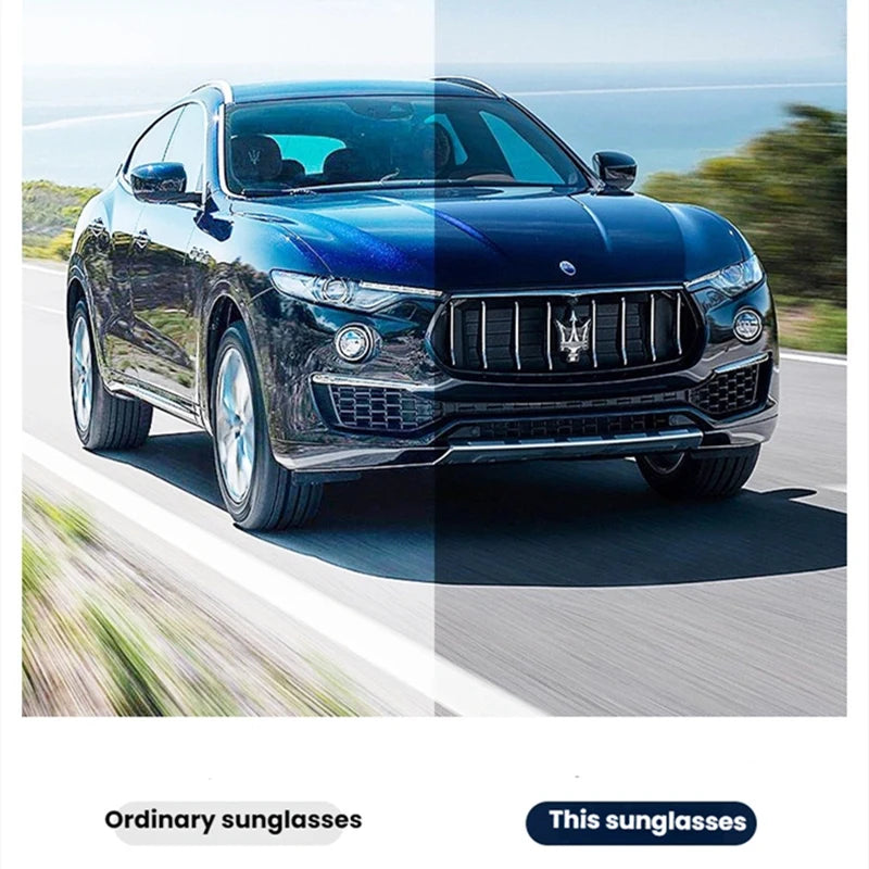 MASERATI Luxury Sunglasses – Polarized, UV400, Driving, Premium Unisex Design