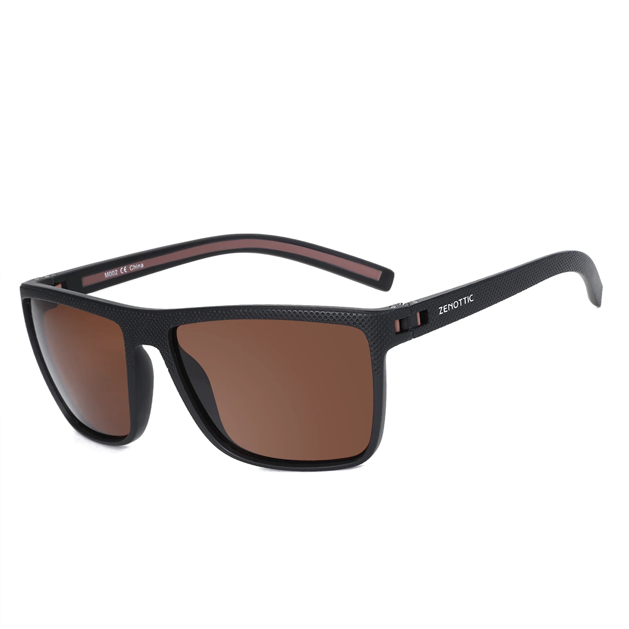 ZENOTTIC Polarized Sunglasses – TR90 Frame, UV400, Square, Unisex