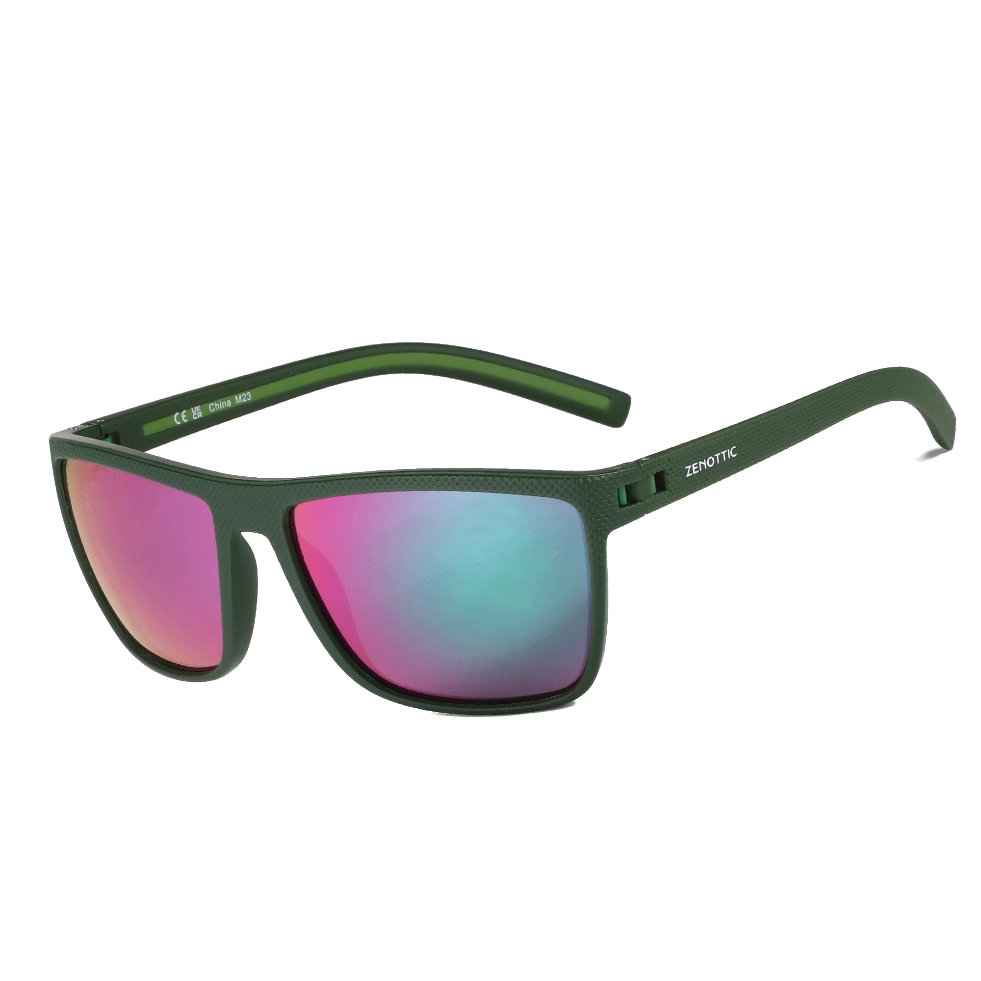 ZENOTTIC Polarized Sunglasses – TR90 Frame, UV400, Square, Unisex